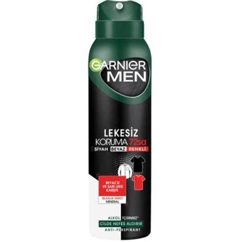 Garnier Men Lekesiz Koruma Deodorant 150 Ml