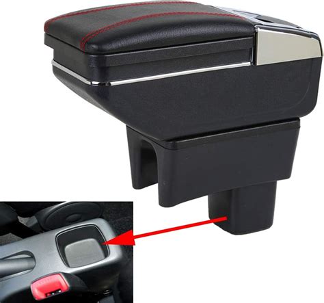 Amazon Fr SZSS Car Cuir De Voiture Accoudoir Console Centrale Box