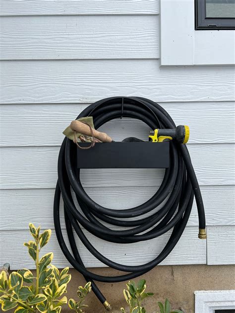 Online Best Choice Wall Mounted Metal Hose Holder Green Anti Corrosive