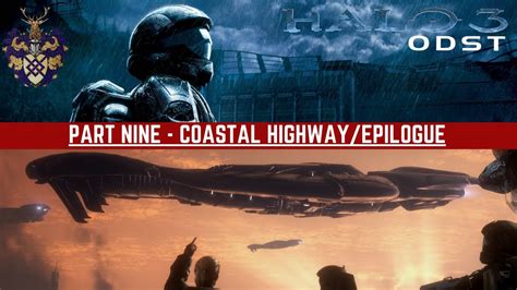 Halo 3 ODST Finale Coastal Highway YouTube