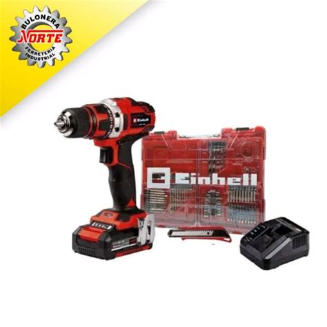 Taladro Atornillador Te Cd 18 40 Li Kit 69 Maletin Einhell EdiciÓn Limitada Bulonera Norte