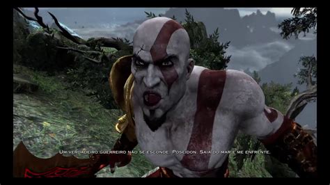 God Of War 3 Remastered PS4 Gameplay Kratos Kills Poseidon YouTube