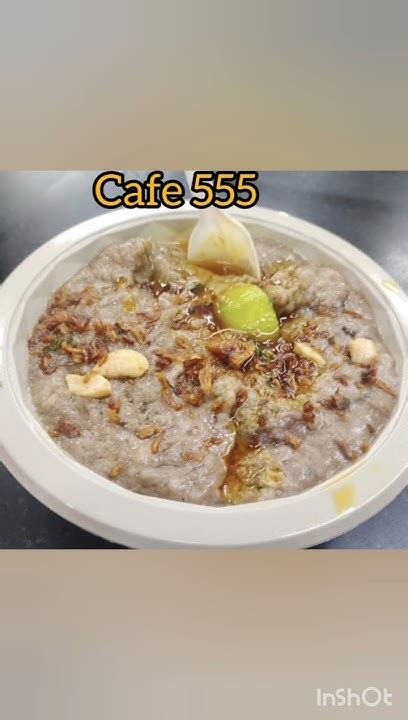 Cafe 555hyderabad Special Haleemmust Try 🤤 Haleem Ytshorts