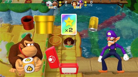 Super Mario Party Donkey Kong Waluigi Vs Boo Goomba Turn