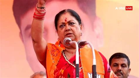 Vasundhara Raje Scindia Bjp On Pm Modi Nda Govt Rajasthan Lok Sabha Elections Result 2024