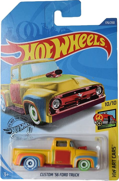 Amazon Hot Wheels Custom Ford Truck Art Cars Treasure