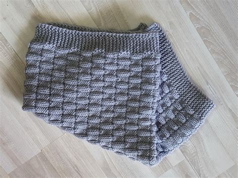 Strickanleitung Babydecke Wagendecke Krabbeldecke Plaid