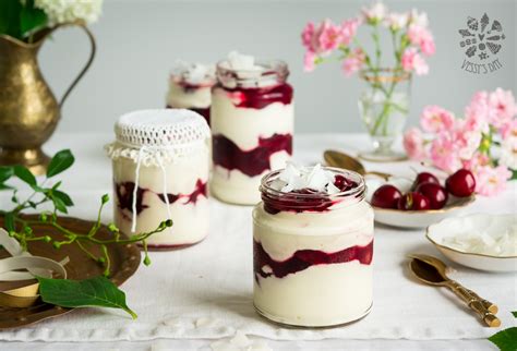 Mascarpone cherry trifle | Vessy's day