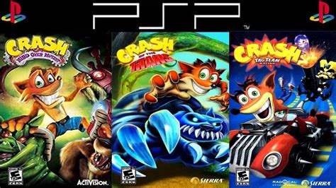 All Crash Bandicoot Games On PSP YouTube