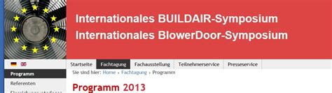 Internationales Buildair Symposium In Hannover Pro Clima Blog