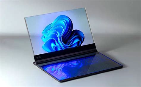 Thinkbook Transparent Display Laptop Concept El Port Til Con Pantalla