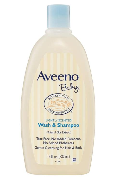 Aveeno Baby Daily Moisture Fragrance Free Wash And Shampoo 532ml Luxury