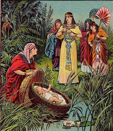 Moses Found By Pharaoh S Daughter Illustration Ancient History Encyclopedia