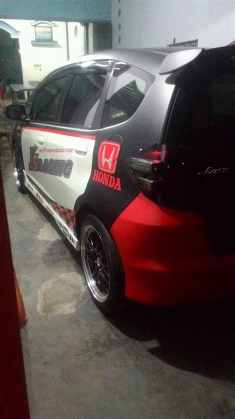 Cutting Stiker Honda Jazz Putih Mkr Stiker