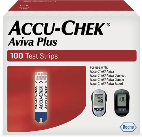 Amazon Accu Chek Aviva Plus Tiras De Prueba Para Pruebas De