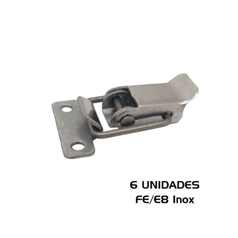 Grampo Fecho R Pido Trava Press O Fe E Inox Unidades Loja Brafer