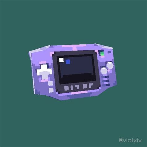 Marble Pebble On Twitter Rt Violxiv Game Boy Advanced Lowpoly