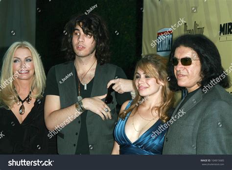 Gene Simmons Shannon Tweed Family Los Stock Photo 104815685 | Shutterstock