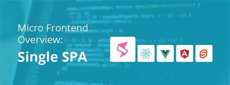 Micro Frontend Overview Single Spa N