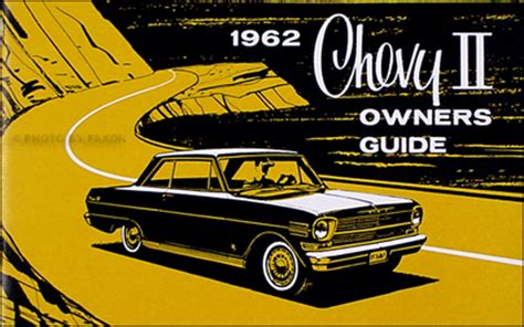 1962 Chevy II & Nova Reprint Owner's Manual