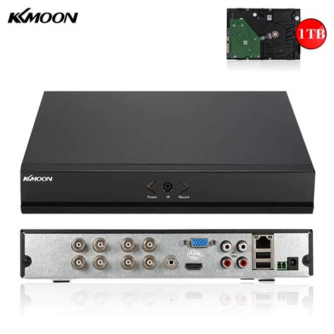 KKmoon Full 960H D1 Onvif 8CH DVR HVR NVR 1TB HDD Seagate HDMI P2P H