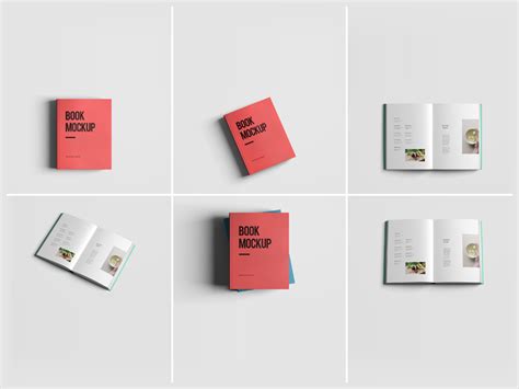 Book Mockups Free Psd Templates