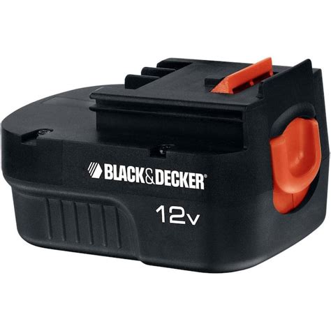 Black And Decker 12 Volt 1 5 Amp Hour Nickel Cadmium Nicd Power Tool Battery Kit At