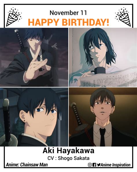 40 Best Anime Characters Born In November Anime Birthdays Anime