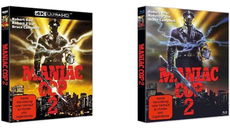 Maniac Cop 2 Ab September 2024 Auch Als Standard Varianten Auf 4K UHD