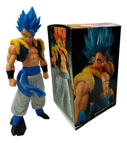 Figura Cm Gogeta Blue Super Saiyan Dragon Ball Anime Goku Meses Sin