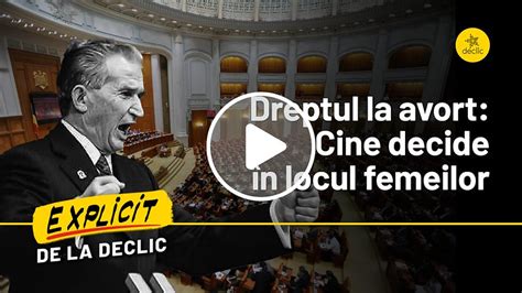 Dreptul La Avort Dreptul Care Se Pierde Vezi Clipul Explicativ