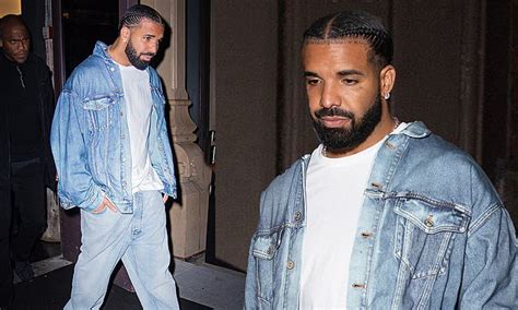 Drake Is Spotted Leaving The Popular Club Zero Bond With Friends In The