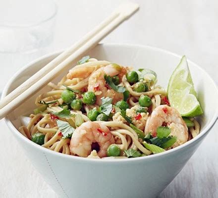 Thai prawn noodles recipe | BBC Good Food