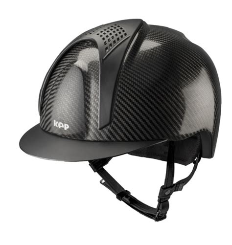 Kep Italia E Light Shine Equestrian Helmet Matt Inserts Black