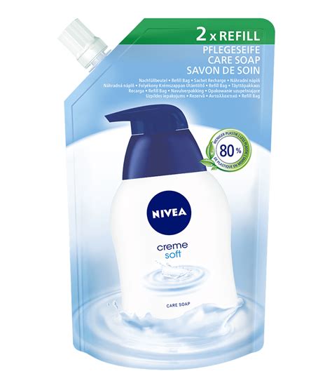 Flüssigseife Im Nachfüllbeutel Nivea Creme Soft