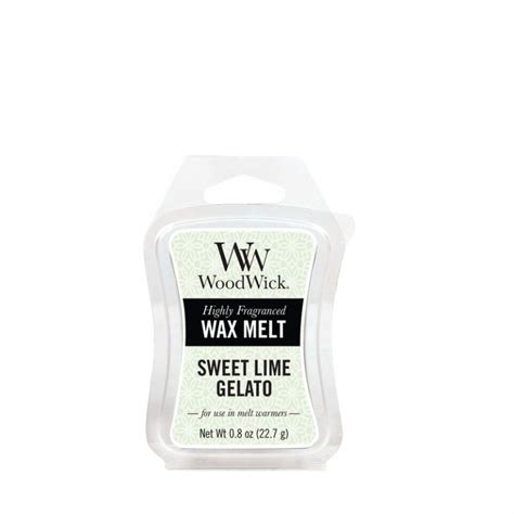 Woodwick Mini Wax Melt Sweet Lime Gelato Woodwick Winkel