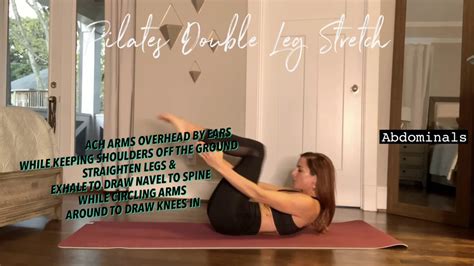 Pilates Double Leg Stretch YouTube