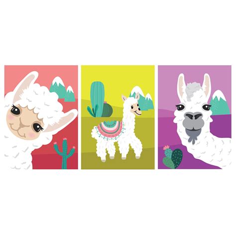 Llama Decor Llama Wall Decor Llama Classroom Decor Alpaca Ts