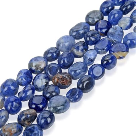 Amazon Strands Adabele Natural Blue Sodalite Gemstone Loose