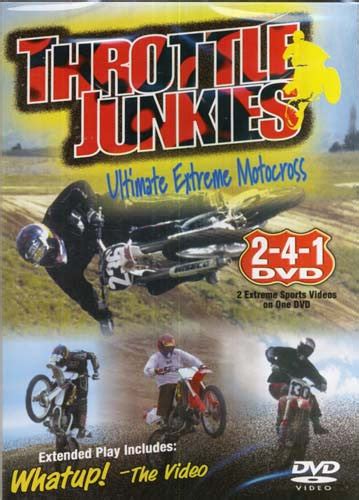 Throttle Junkies Ultimate Extreme Motocross On Dvd Movie