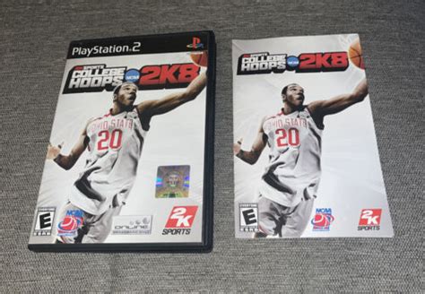 No Game College Hoops 2k8 Sony Playstation 2 Ps2 2007 Case