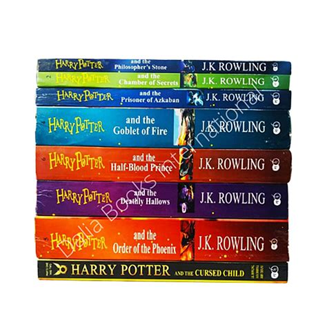 Harry Potter Book Box Set The Complete Collection Set Of