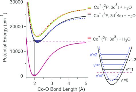 Potential Energy Curves Of The Ground And Excited Electronic States Of