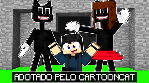 Sp Dy Foi Adotado Pelo Cartoon Cat No Minecraft Youtube