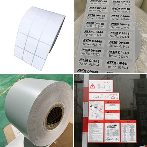 3M Thermal Transfer Label Material 7812 Matte White Polyimide 6 In X