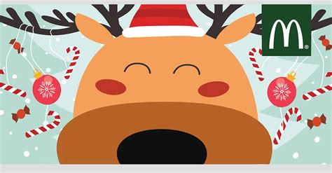 Mcdonalds Paper Cup Illustrations Christmas Concept Behance