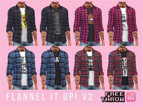 Sims 4 Flannel Mod