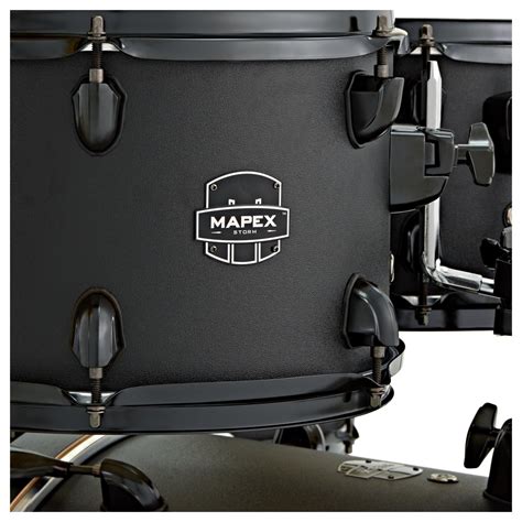 Disc Mapex Storm Fusion Complete Set Textured Black At Gear Music