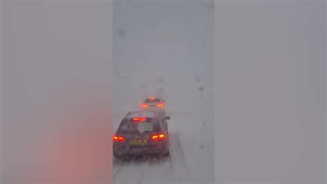 Storm Gerrit brings heavy snow to Scotland as A9 drivers at standstill ...