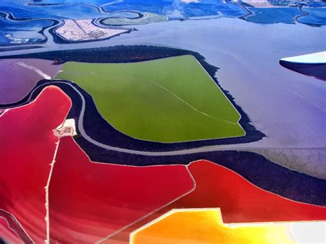 Multicolored Salt Ponds at San Francisco Bay | Amusing Planet